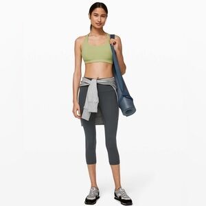 Lululemon Wunder Under Crop (High-Rise) *Full-On Luxtreme 21" Melanite 10